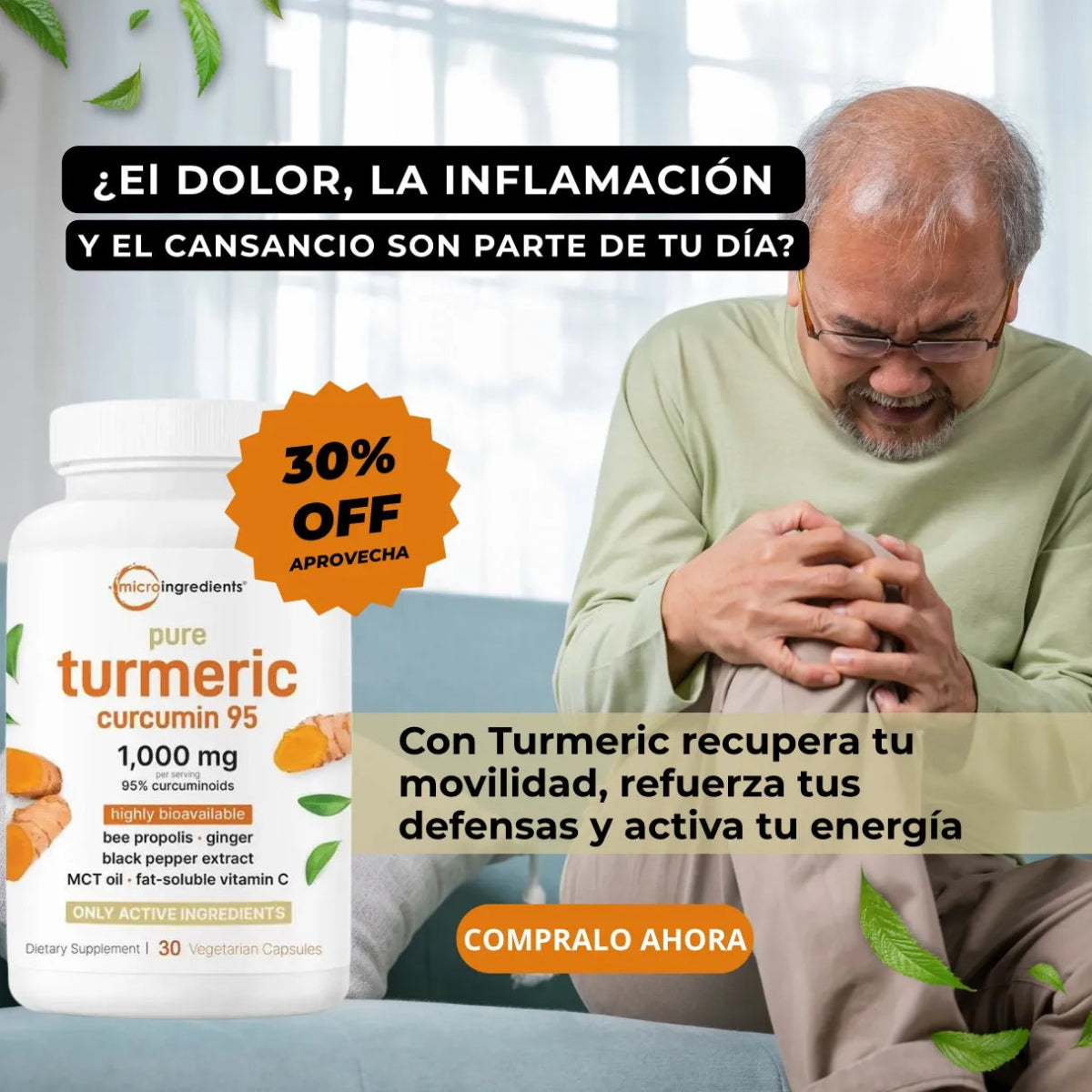 Turmeric Curcumín - Pleyer