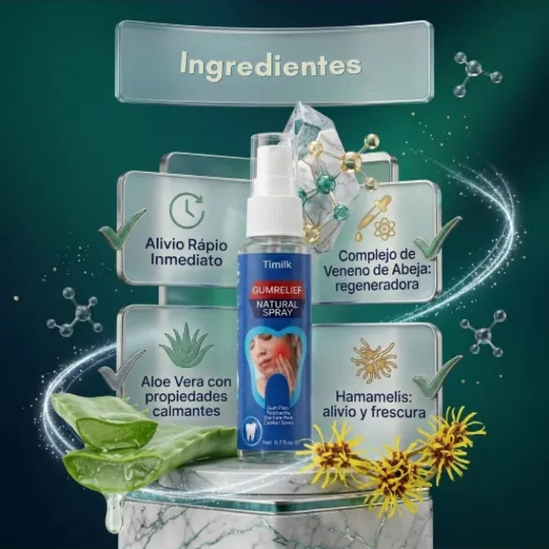 Ingredientes de EncíaCalm: aloe vera, hamamelis y complejo de veneno de abeja para alivio rápido, frescura y recuperación